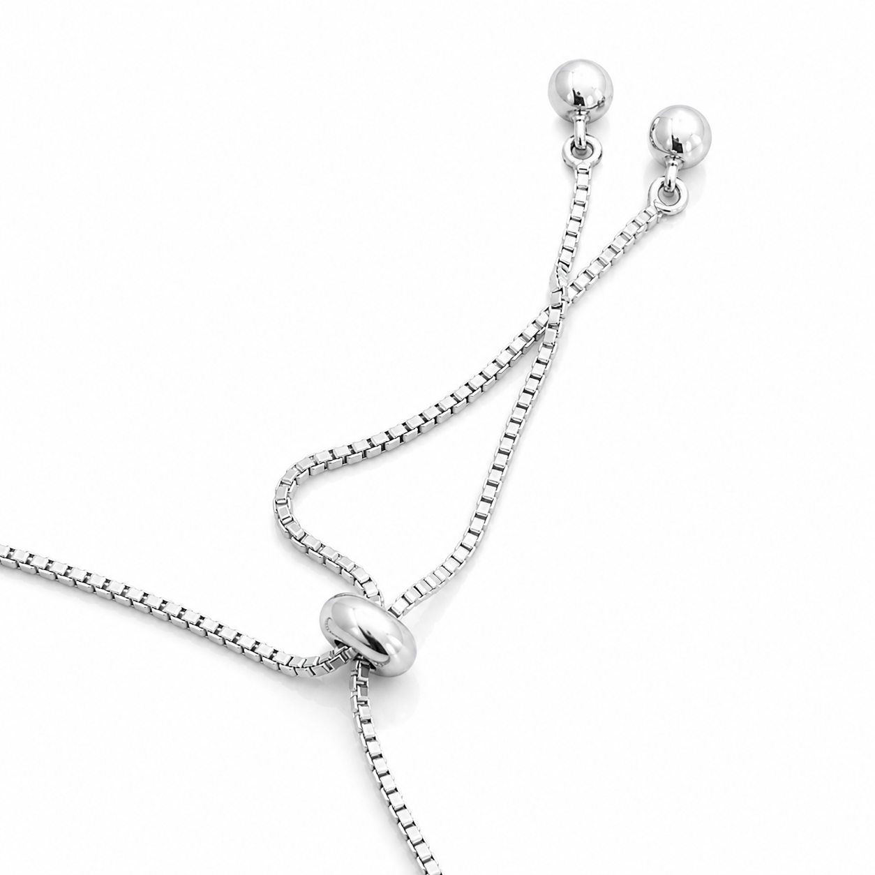 Brățară din Argint 925 „Trei Infinituri” cu Zirconii – Reglabilă, 3,20 g BD462