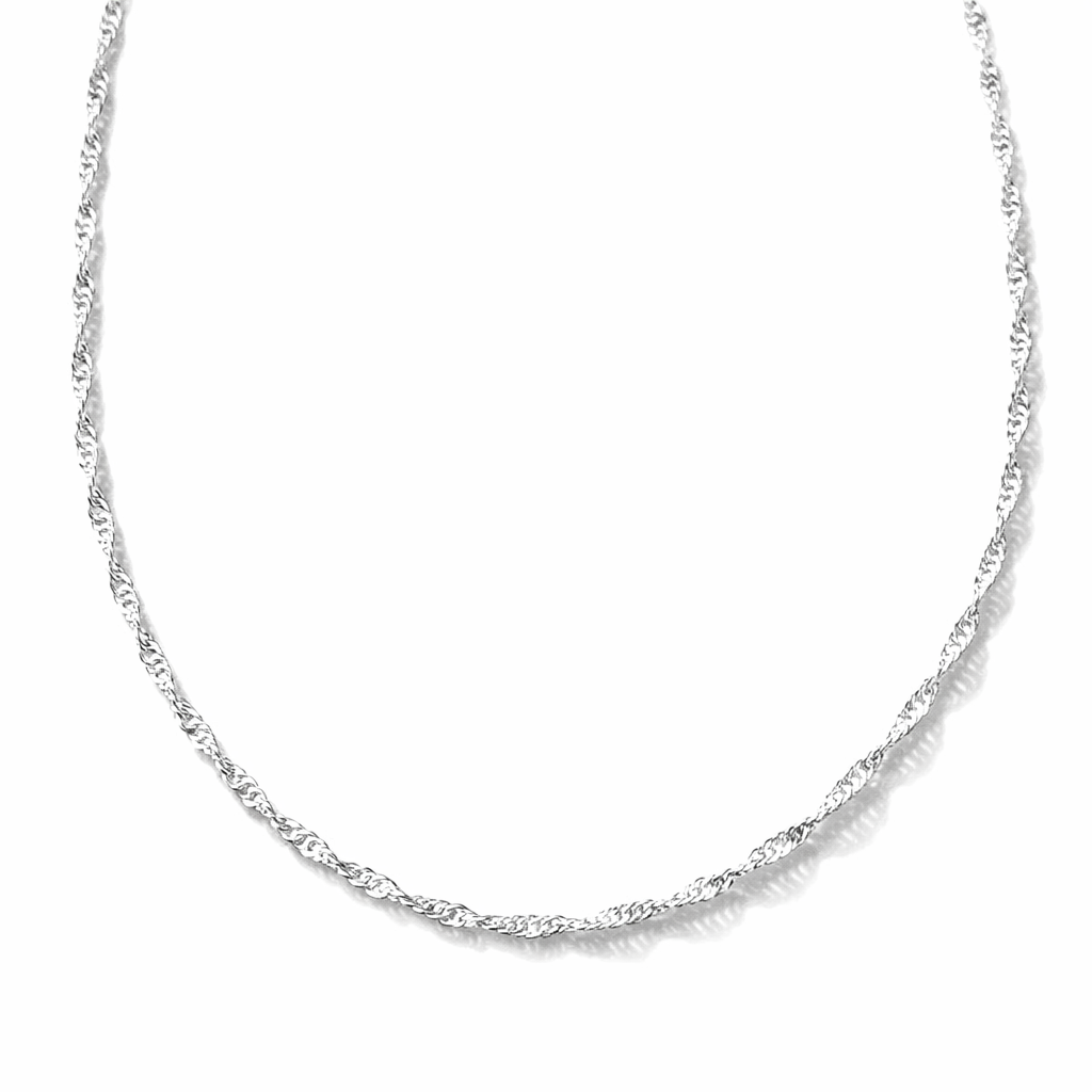 Lănțișor din Argint 925 Împletit 2.5 mm – Lanț Elegant 45 cm, 2.1 g, Bijuterie Fină cu Cutie Cadou Premium | Infinity Bijoux. LD88-45