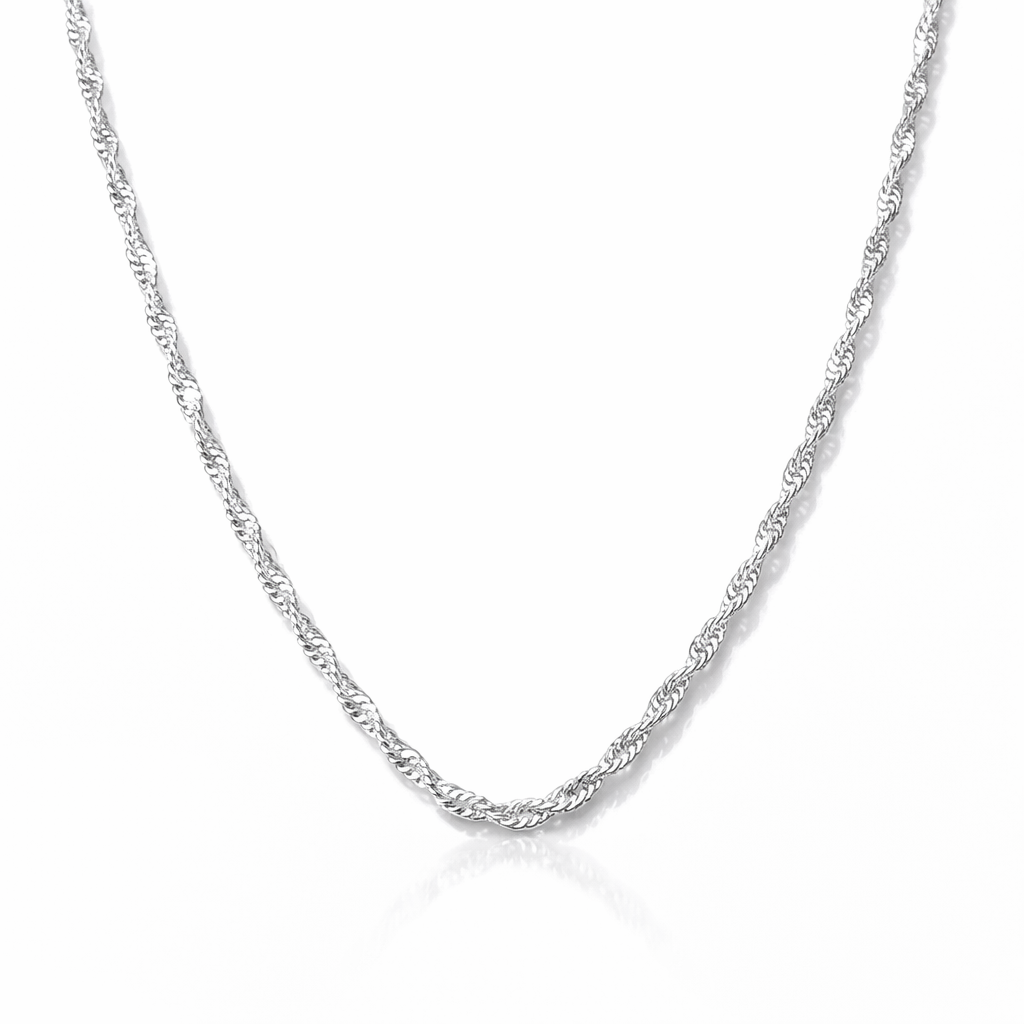Lanț din Argint 925 Model Rope 2.5 mm – Lănțișor Argint 50 cm Elegant. LD88-50