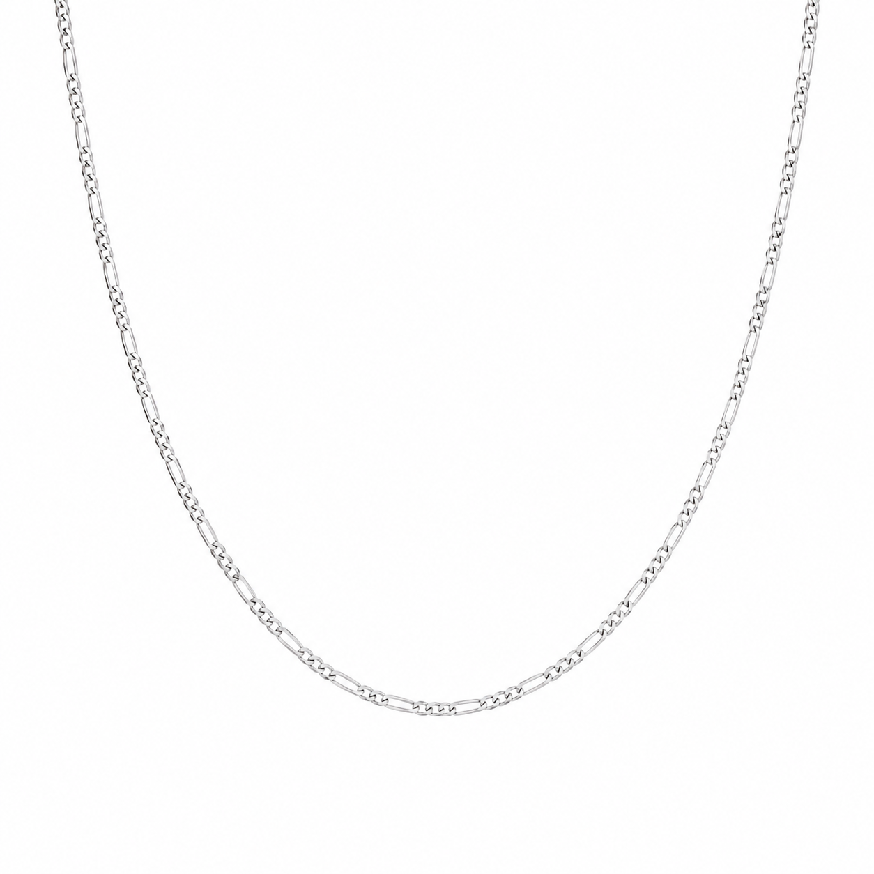 Lănțișor Unisex Figaro din Argint 925 – 60 CM, Design Elegant și Versatil pentru Femei și Bărbați. LD89-60
