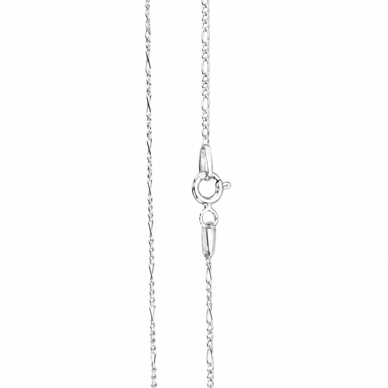 Lănțișor Unisex Figaro din Argint 925 – 60 CM, Design Elegant și Versatil pentru Femei și Bărbați. LD89-60