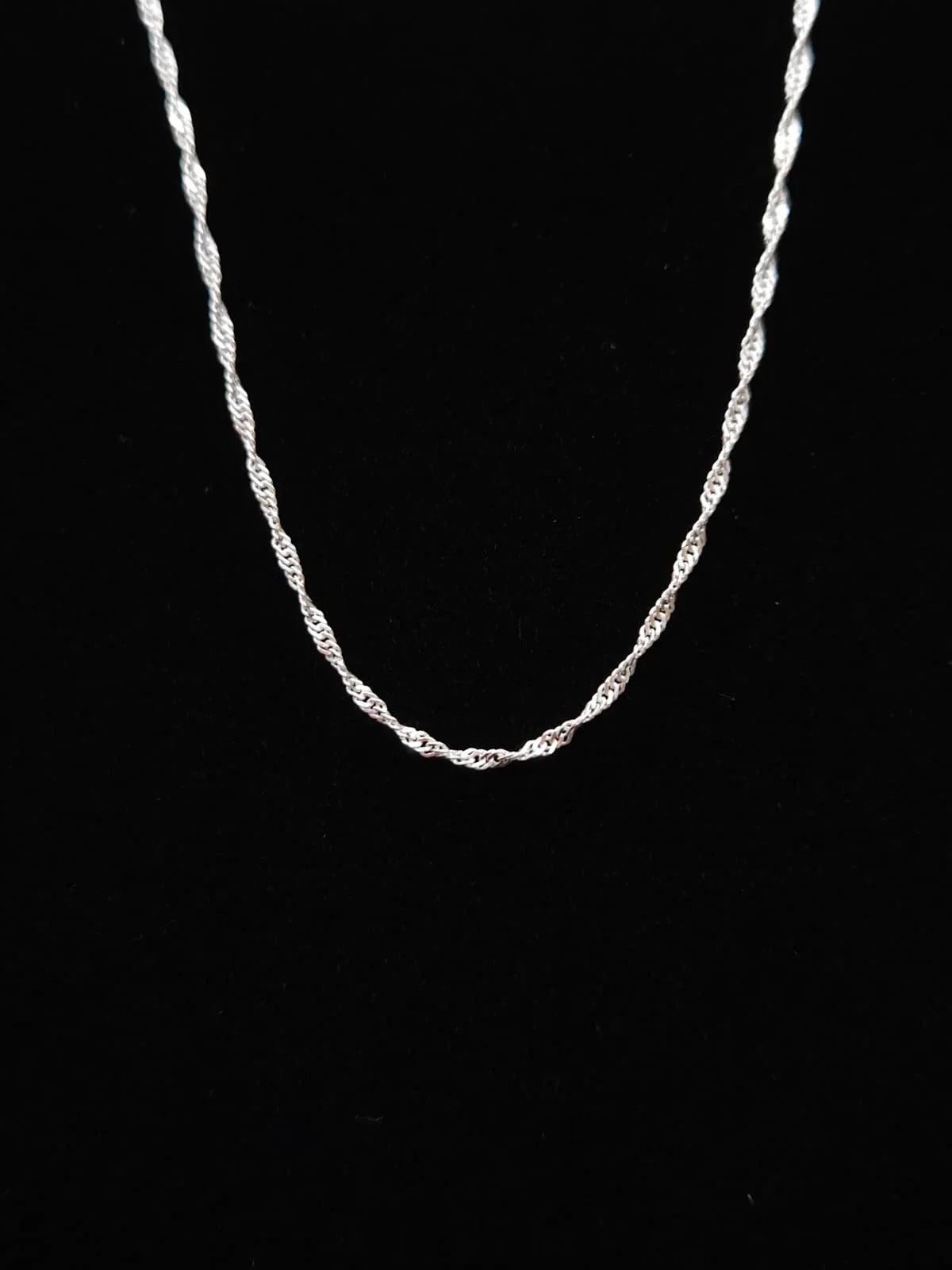 Lănțișor din Argint 925 Împletit 2.5 mm – Lanț Elegant 45 cm, 2.1 g, Bijuterie Fină cu Cutie Cadou Premium | Infinity Bijoux. LD88-45