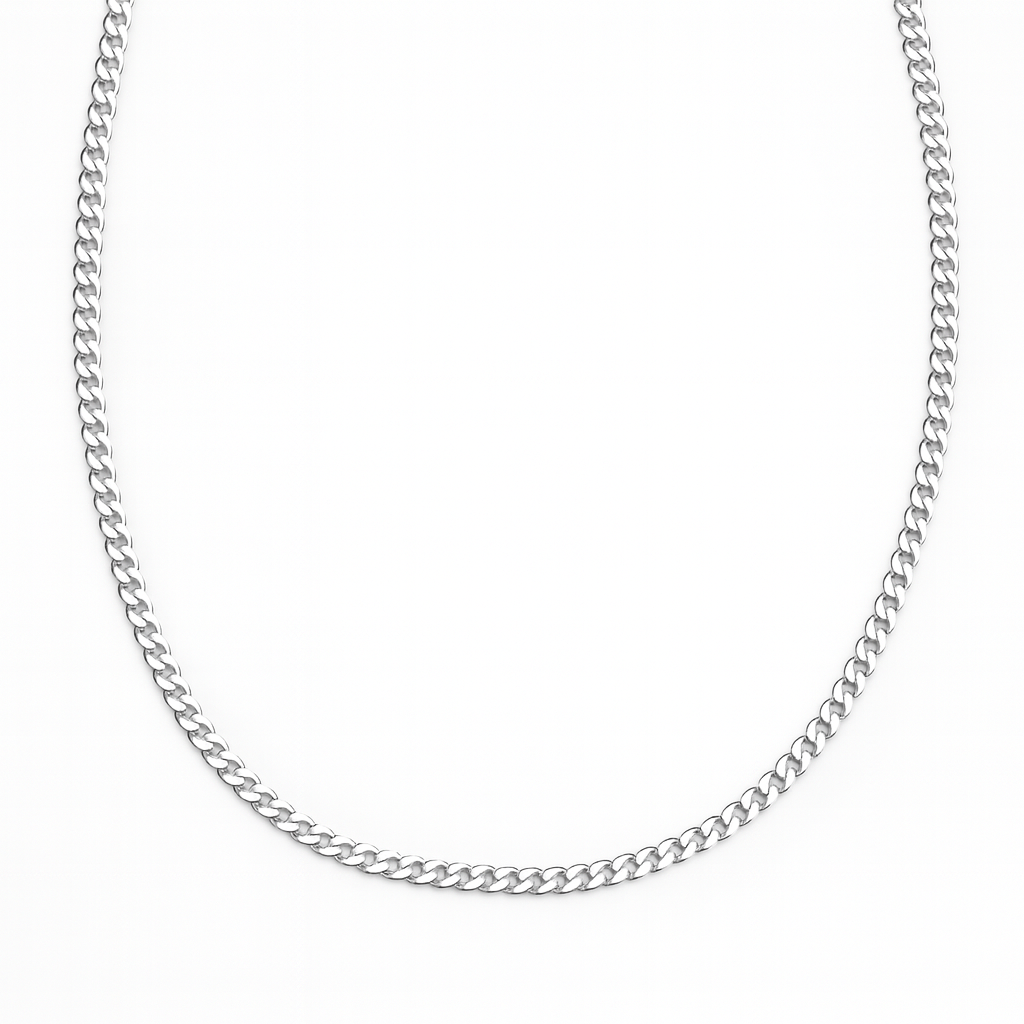Bijuterie din argint 925 – lanț elegant unisex 3.5 mm, 8.5 g